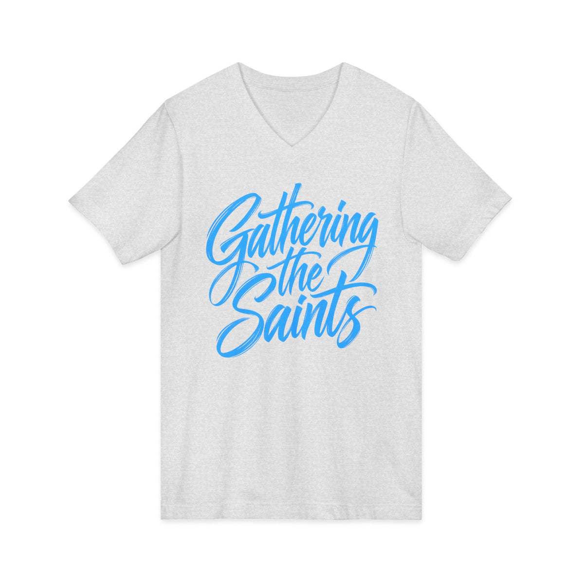 Gathering the Saints V-Neck Tee