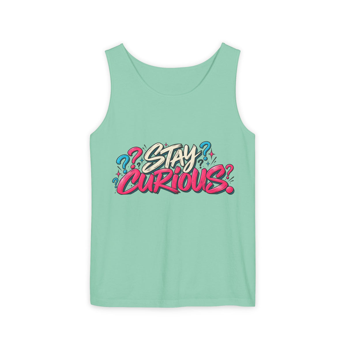 Stay Curious Graphic Tank Top