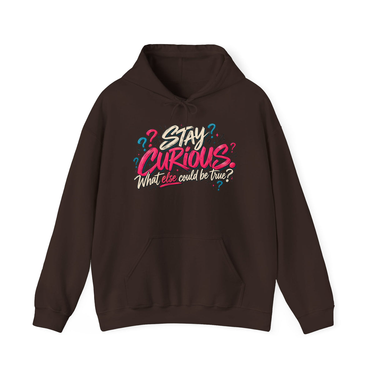 Stay Curious Inspirational Hoodie