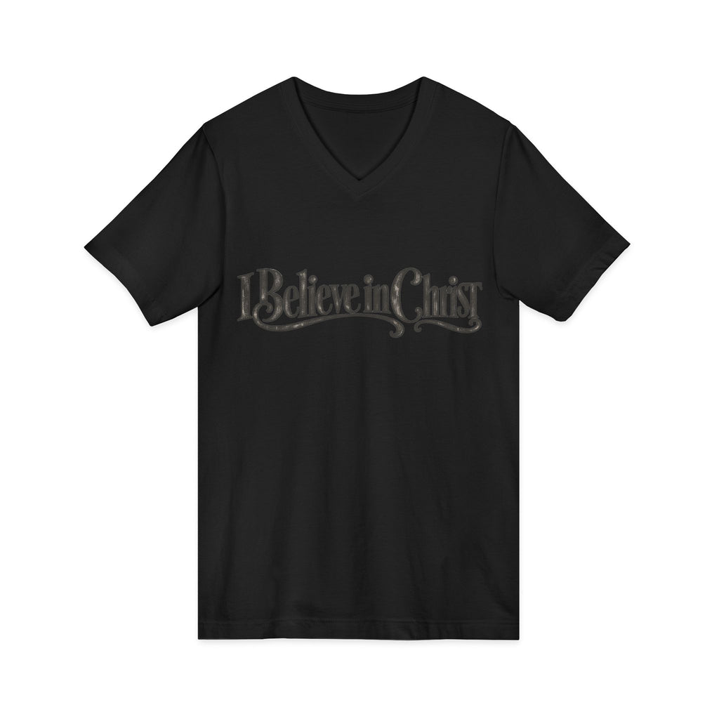 I Believe in Christ V-Neck T-Shirt