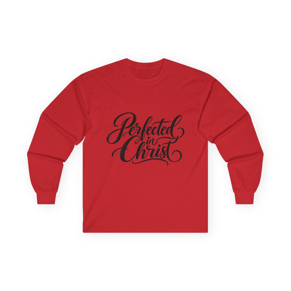Perfected in Christ Long Sleeve Tee