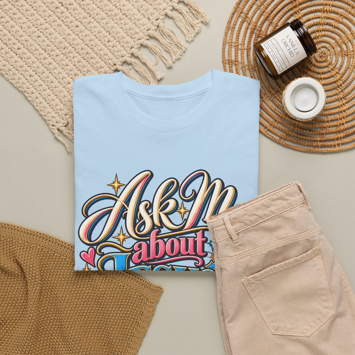 Ask Me About Jesus Christ T-Shirt