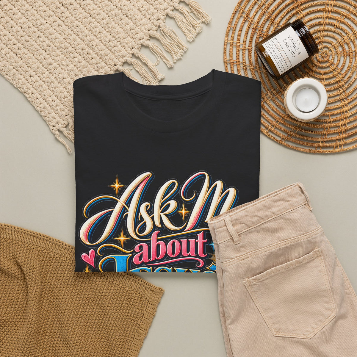 Ask Me About Jesus Christ T-Shirt