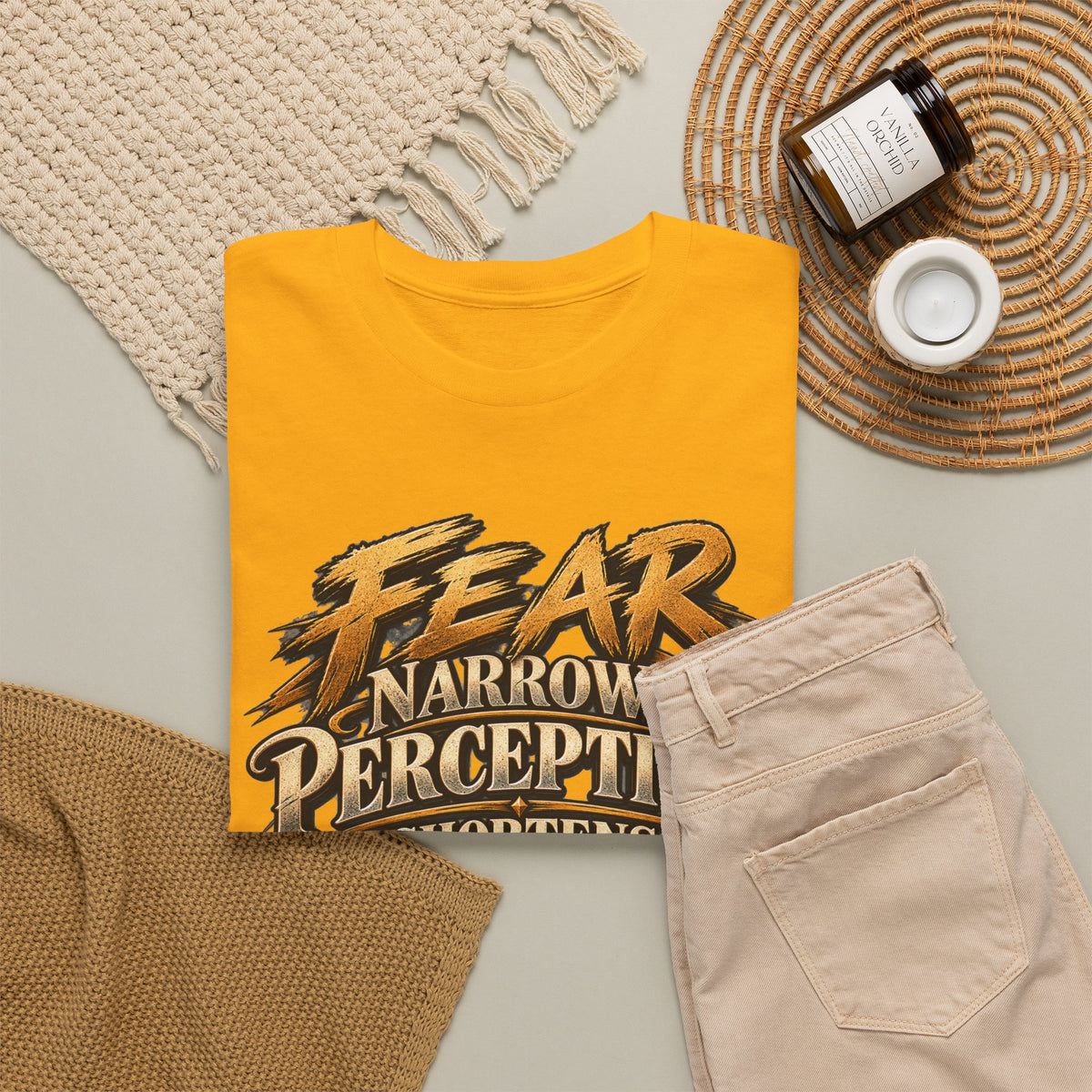 Fear Narrows Perception Graphic Tee