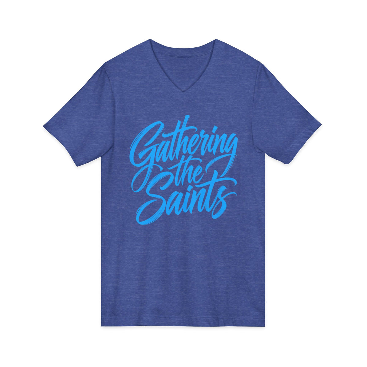 Gathering the Saints V-Neck Tee