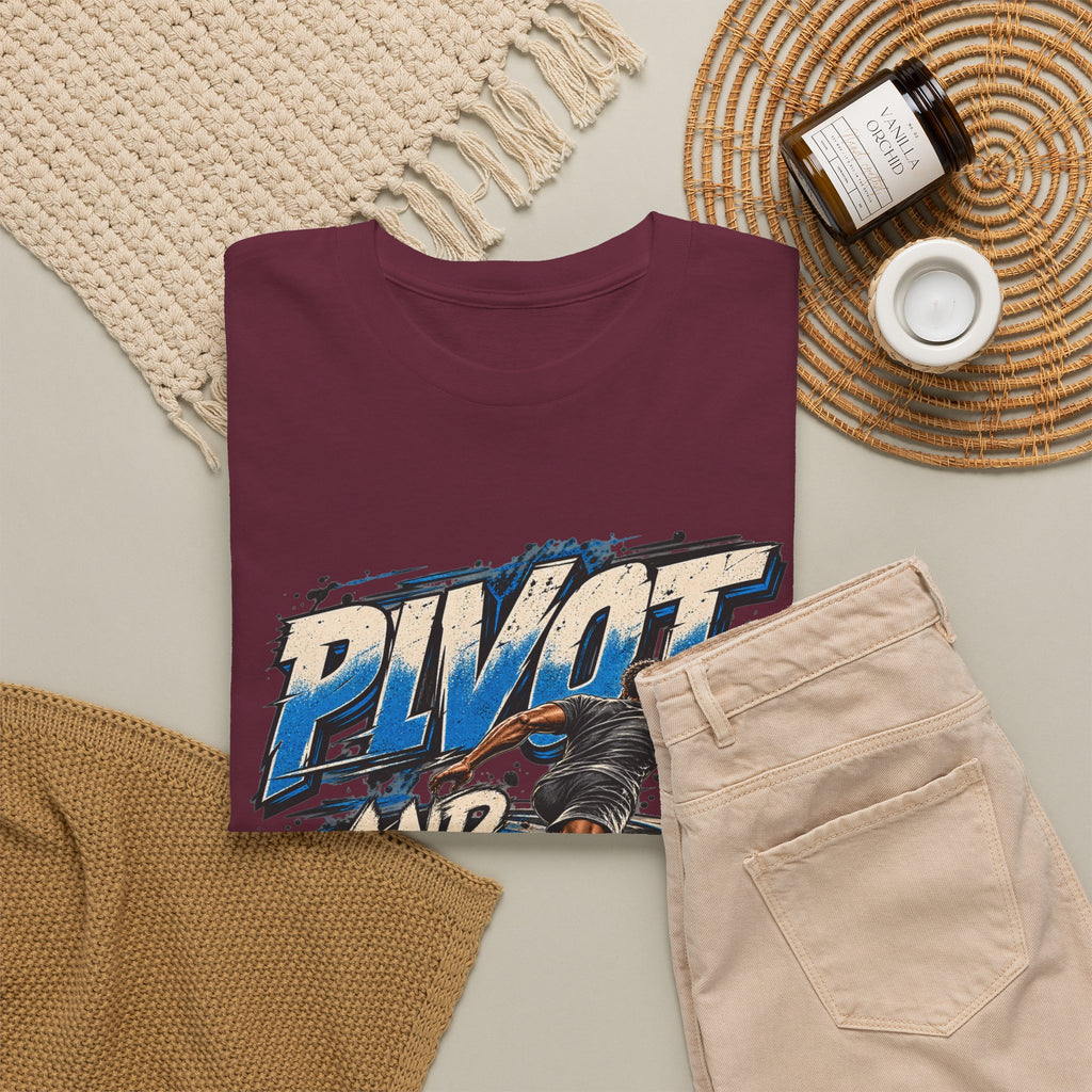Pivot and Adjust Motivational Graphic T-Shirt