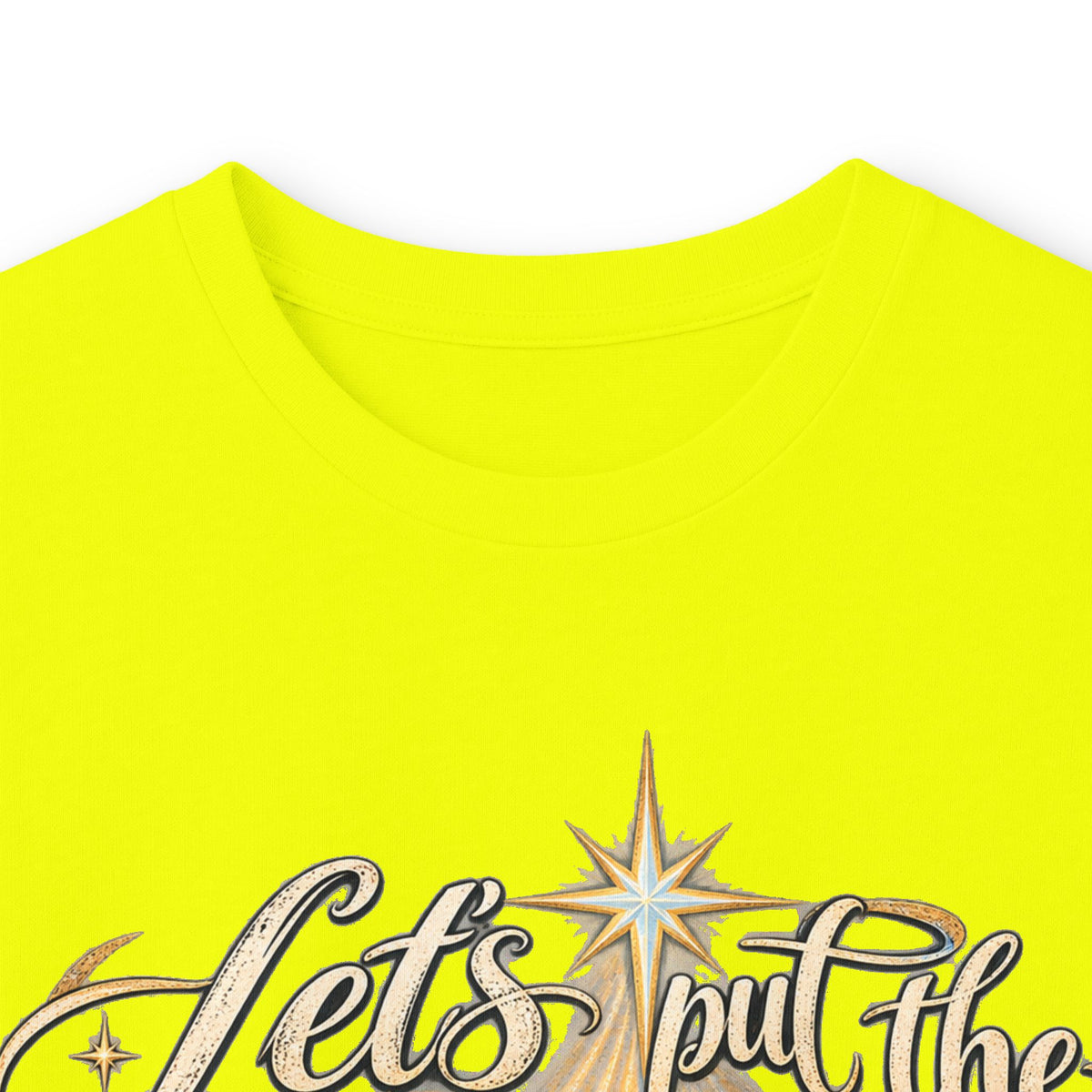 Let's put the Christ back in Christmas Long Sleeve Tee