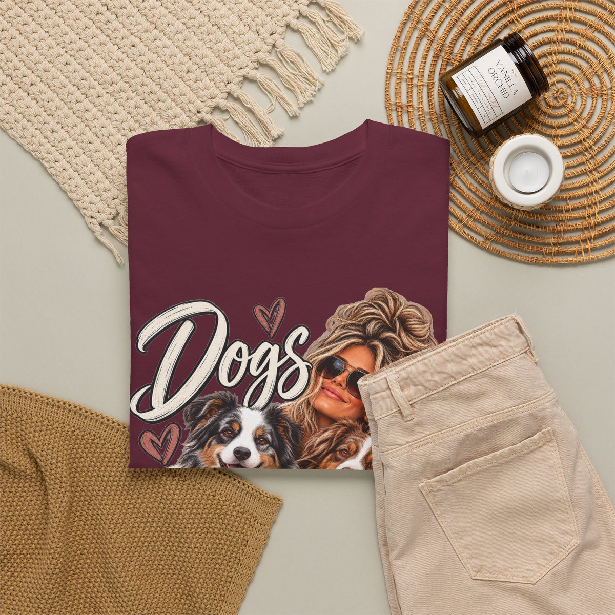Dogs Over Dudes Dog Lover T-Shirt