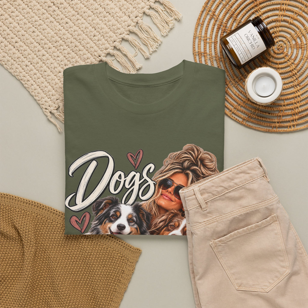 Dogs Over Dudes Dog Lover T-Shirt