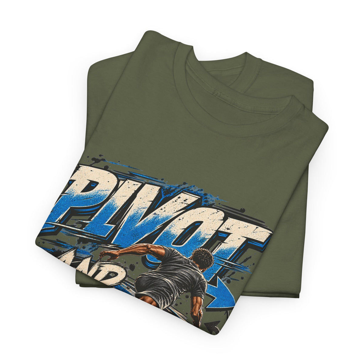 Pivot and Adjust Motivational Graphic T-Shirt