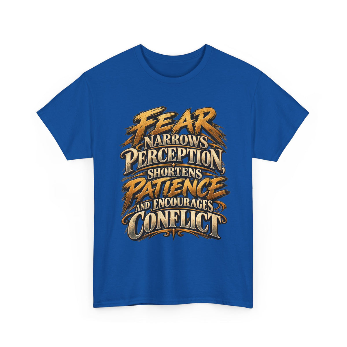Fear Narrows Perception Graphic Tee