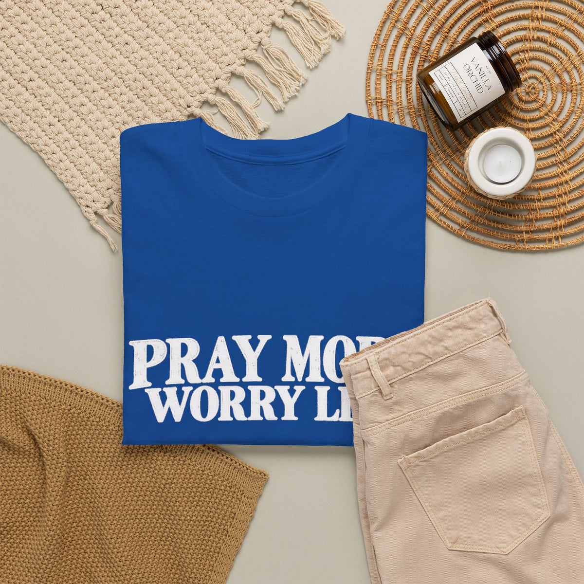 Pray More Worry Less T-Shirt