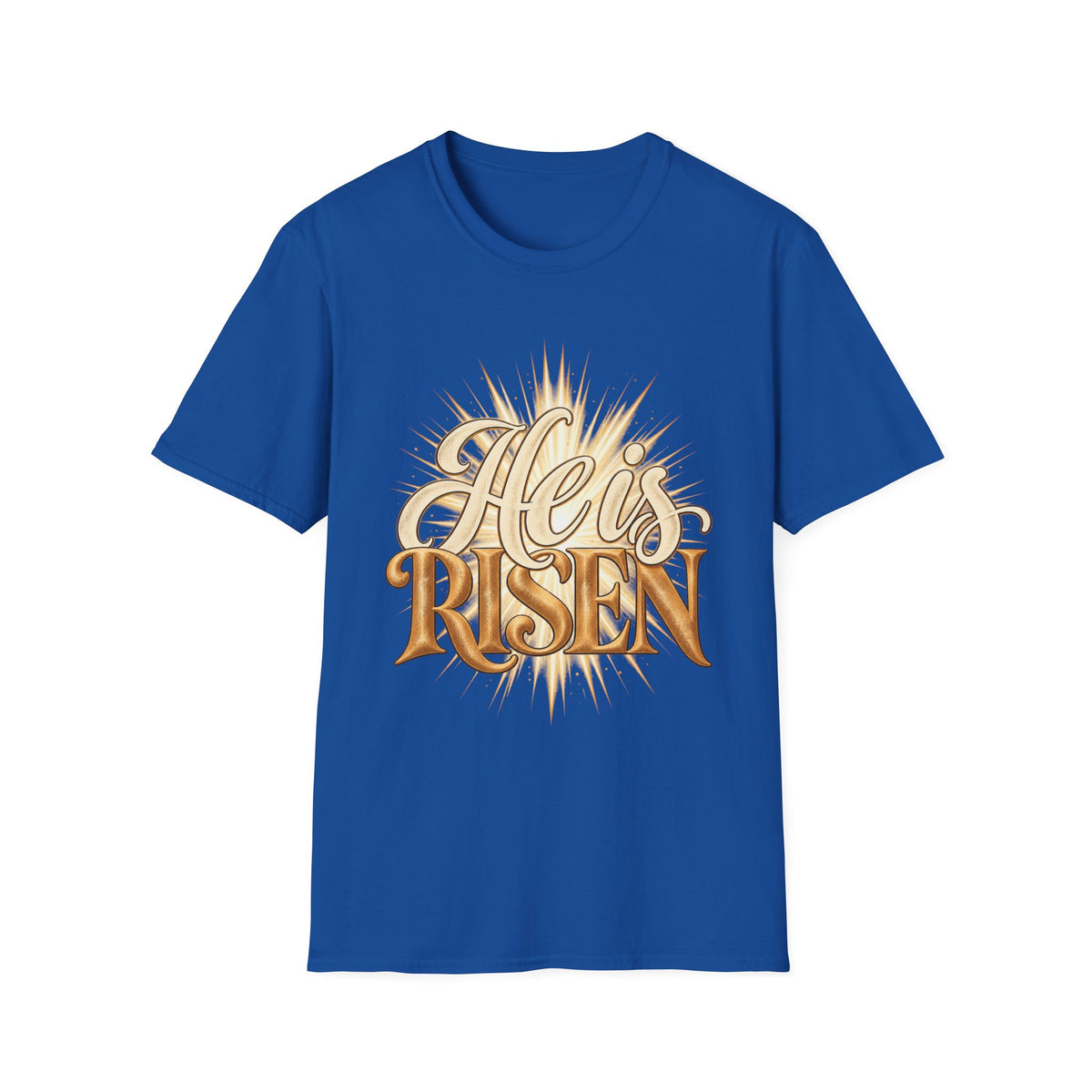 He Is Risen T-Shirt — Easter Christian Faith Tee