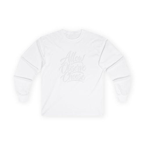 Allow Observe Choose Long Sleeve Tee