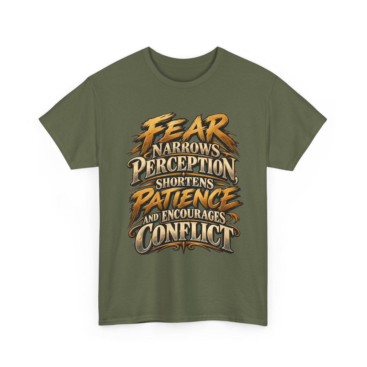 Fear Narrows Perception Graphic Tee