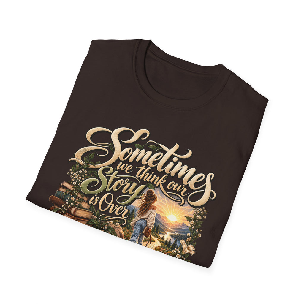 Sometimes You Have to Get Lost to Find a New Beginning Inspirational T-Shirt