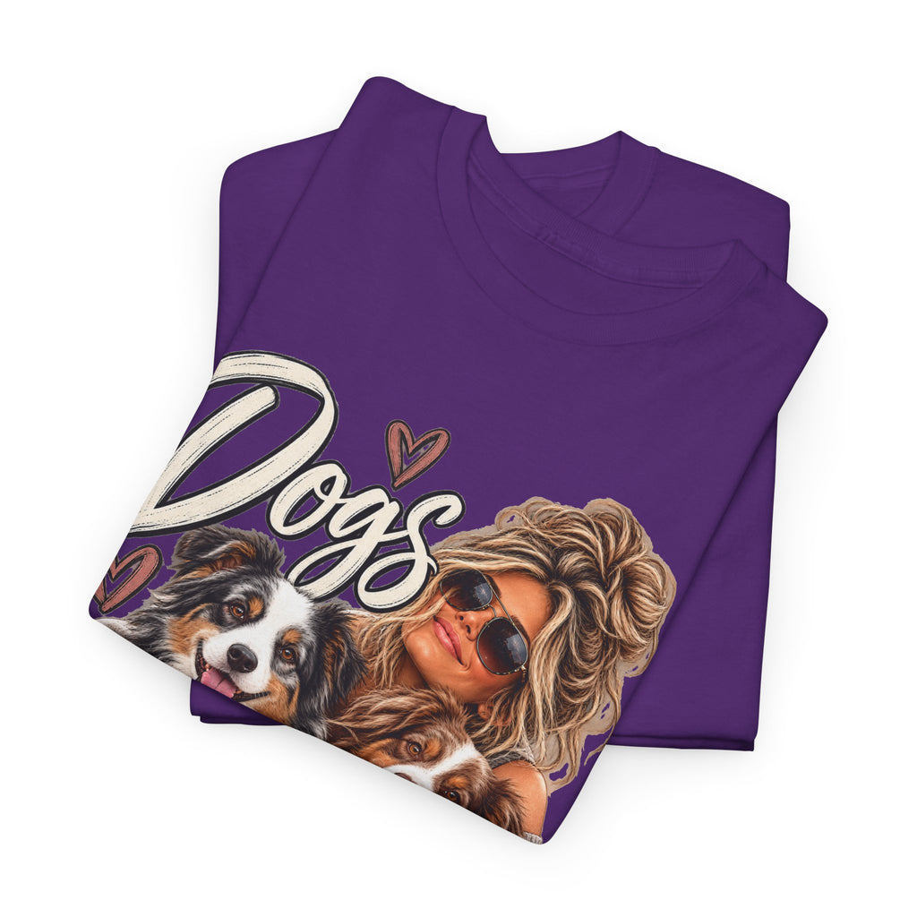 Dogs Over Dudes Dog Lover T-Shirt