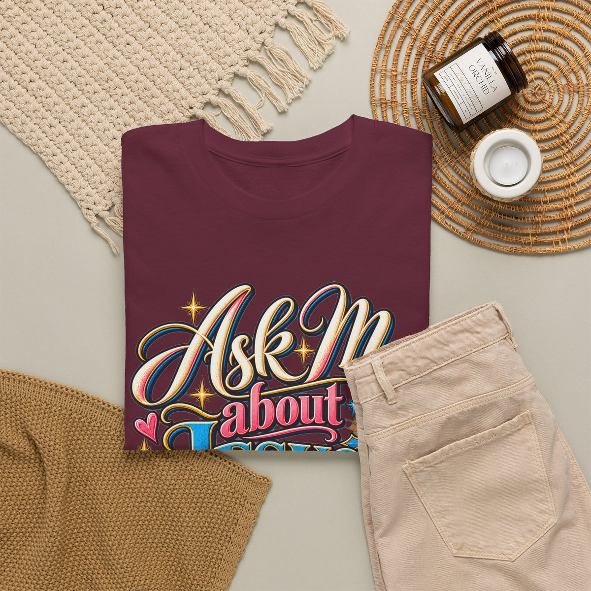 Ask Me About Jesus Christ T-Shirt
