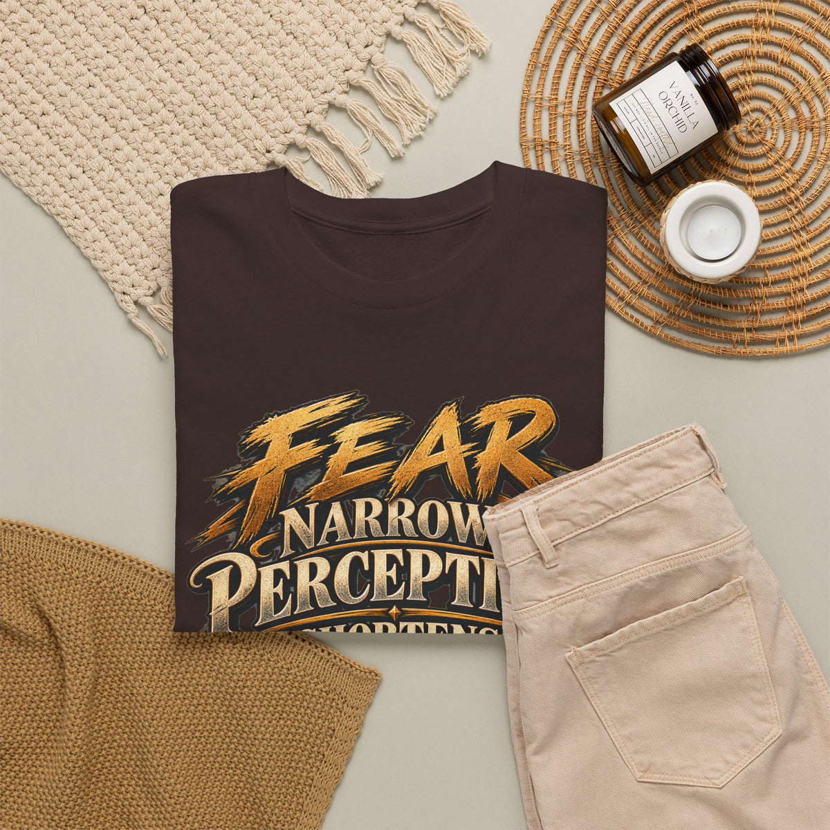 Fear Narrows Perception Graphic Tee