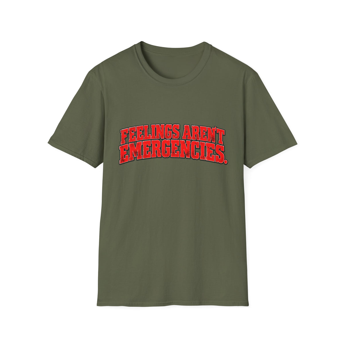 Feelings Aren’t Emergencies Mental Health Awareness T-Shirt