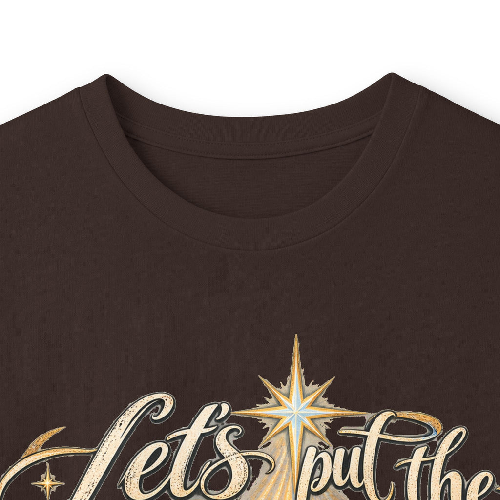 Let's put the Christ back in Christmas Long Sleeve Tee