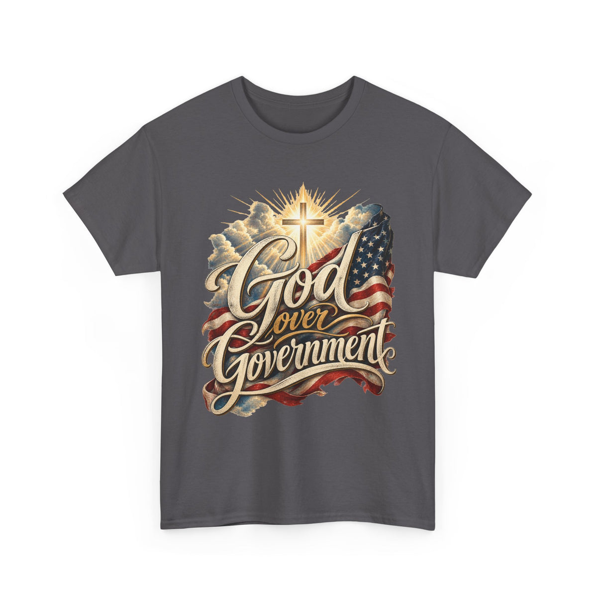 God Over Government Christian Patriotic T-Shirt