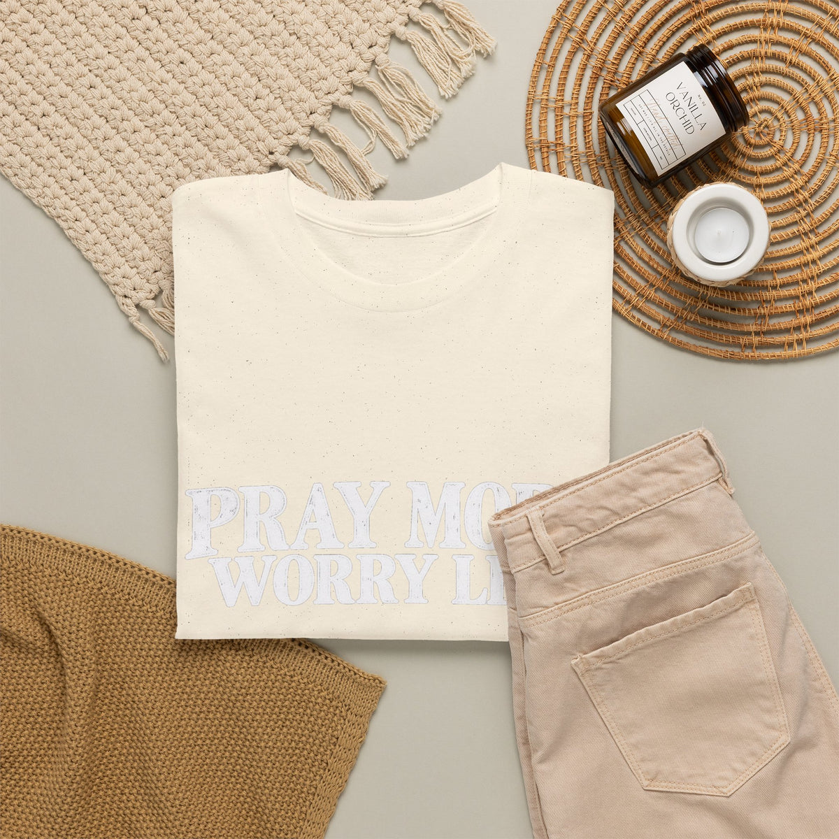 Pray More Worry Less T-Shirt