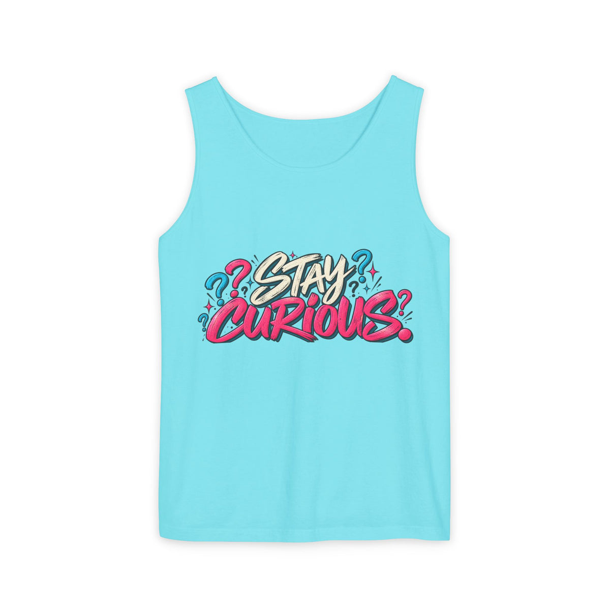 Stay Curious Graphic Tank Top