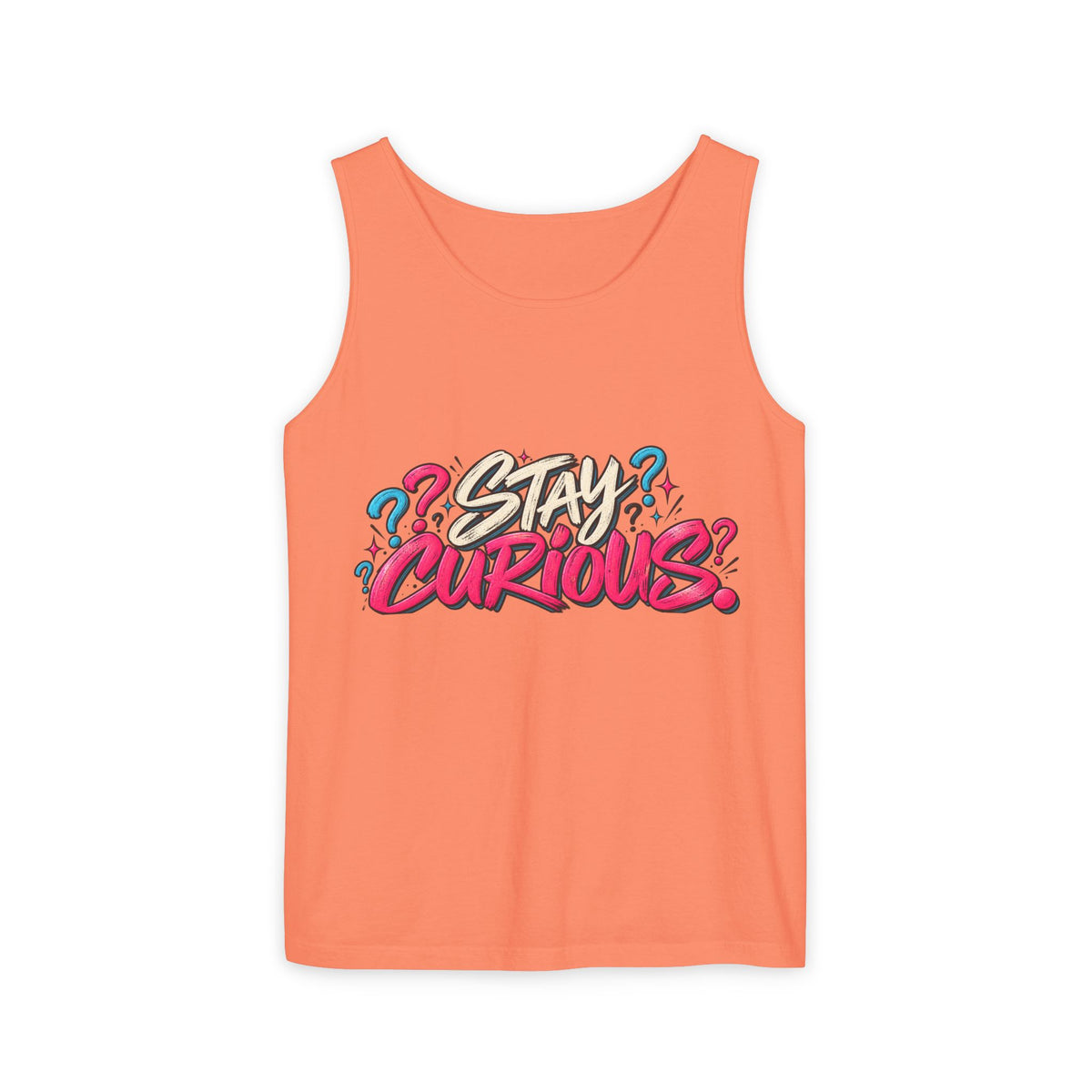 Stay Curious Graphic Tank Top