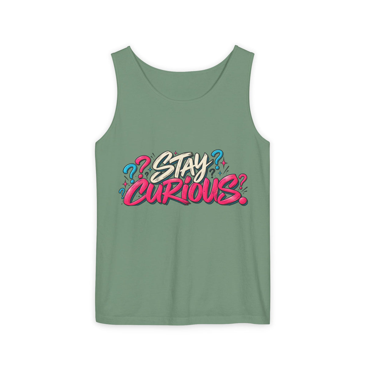 Stay Curious Graphic Tank Top