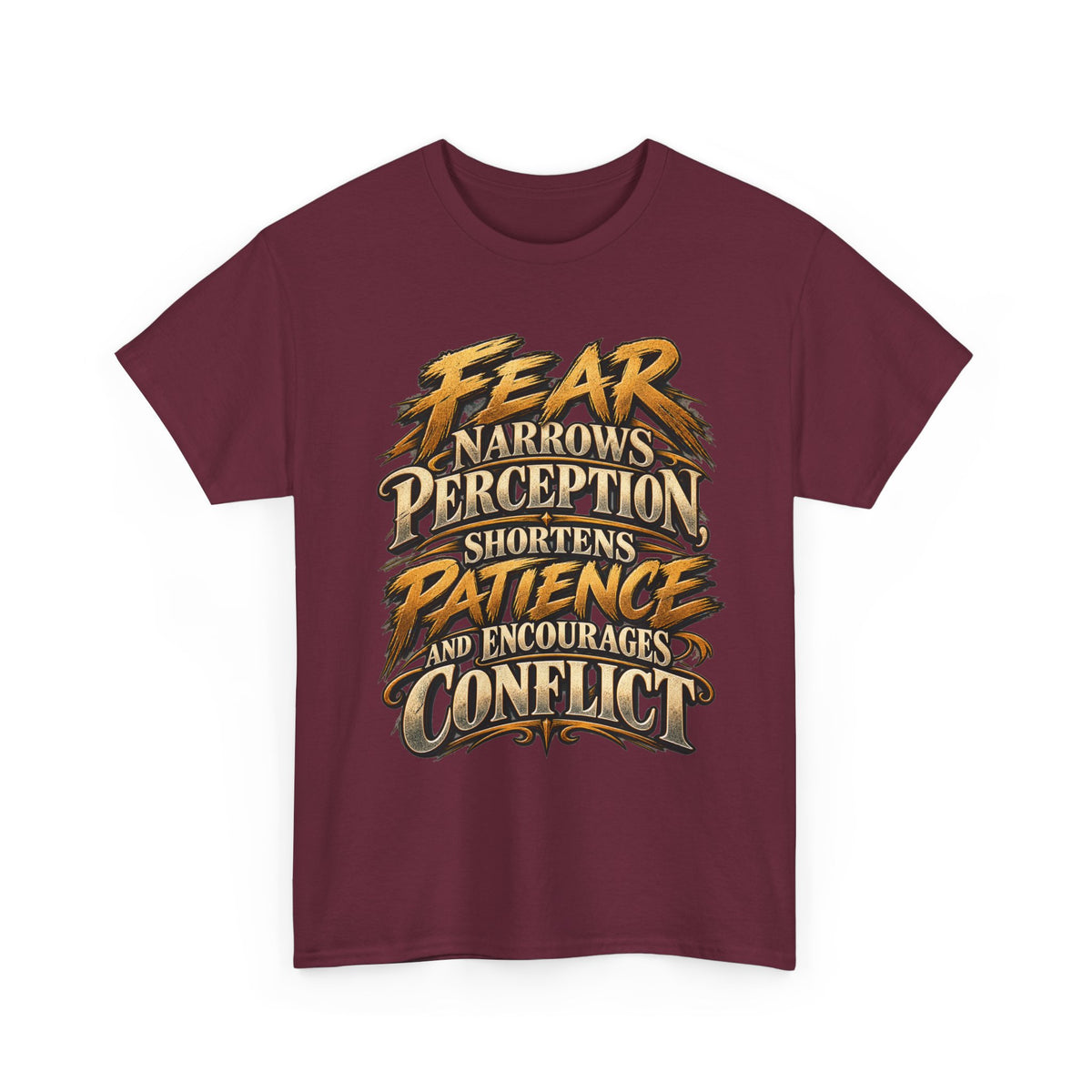 Fear Narrows Perception Graphic Tee