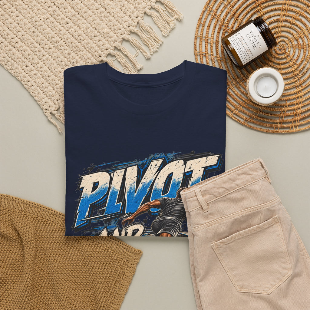 Pivot and Adjust Motivational Graphic T-Shirt
