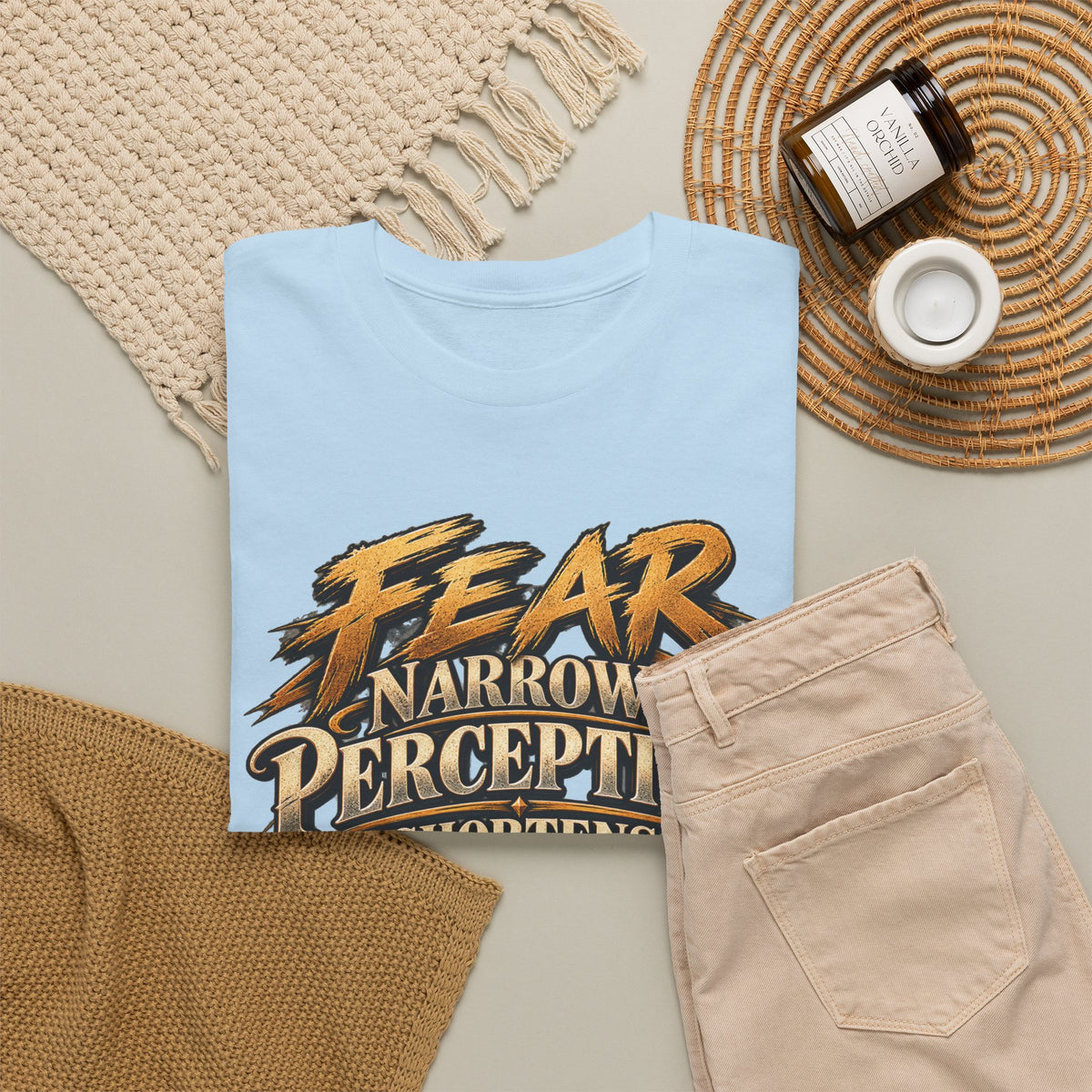Fear Narrows Perception Graphic Tee