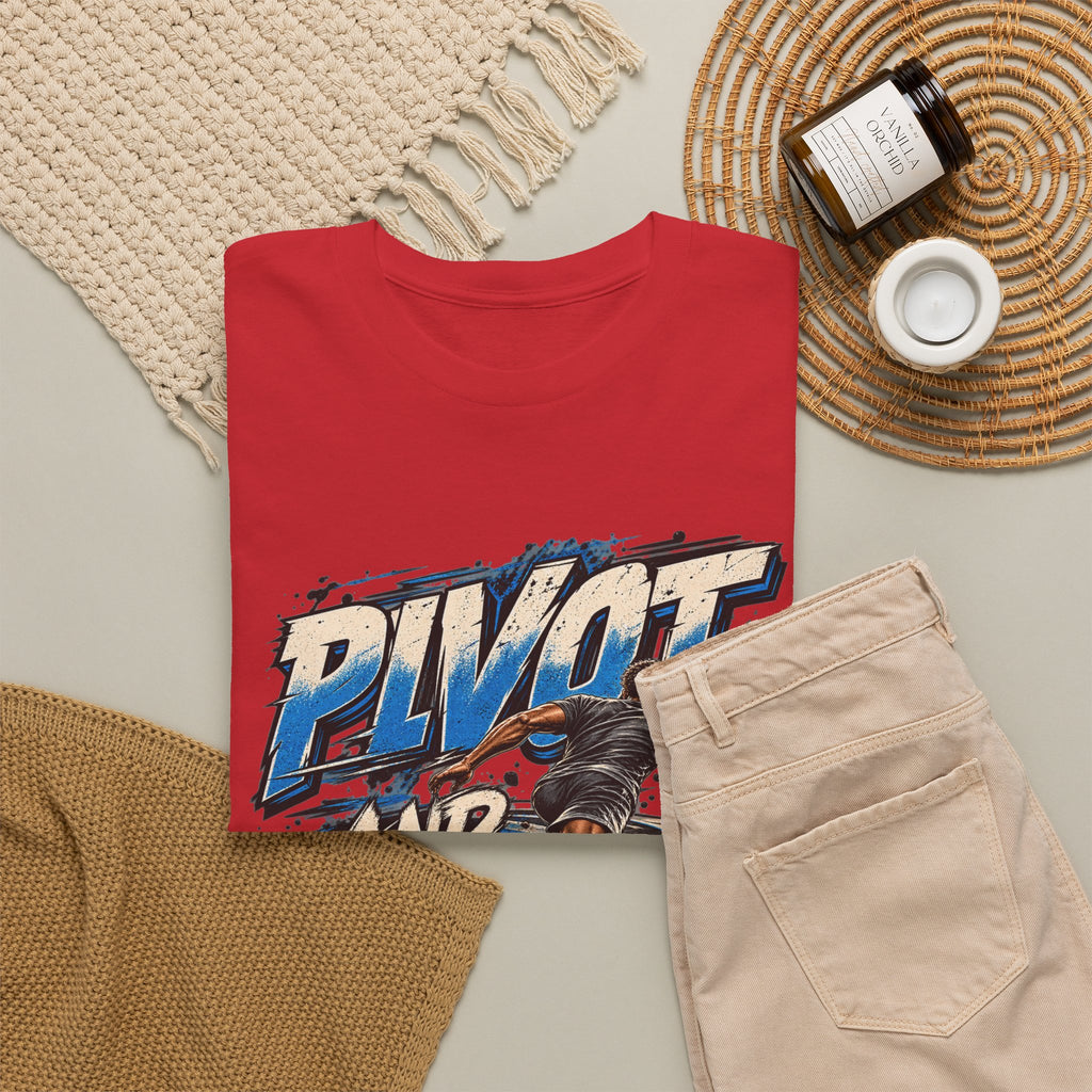 Pivot and Adjust Motivational Graphic T-Shirt