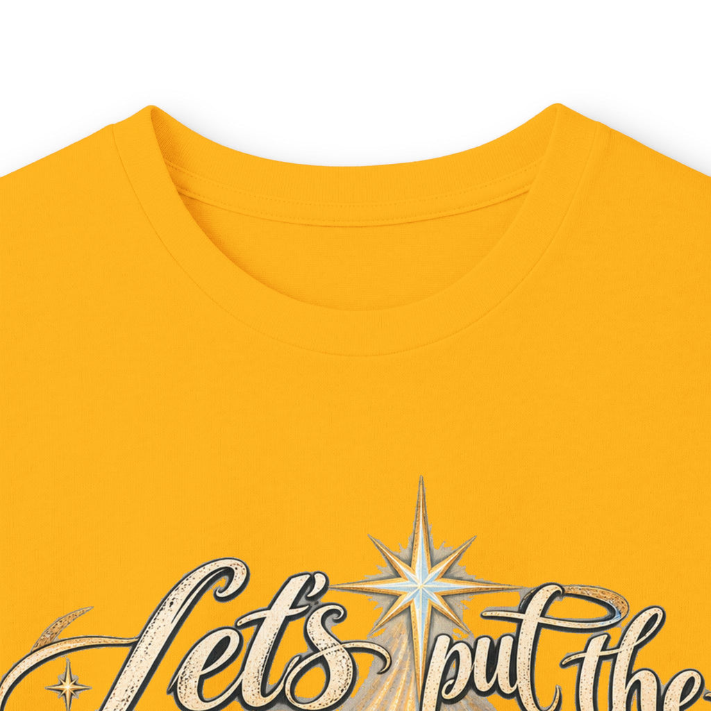 Let's put the Christ back in Christmas Long Sleeve Tee