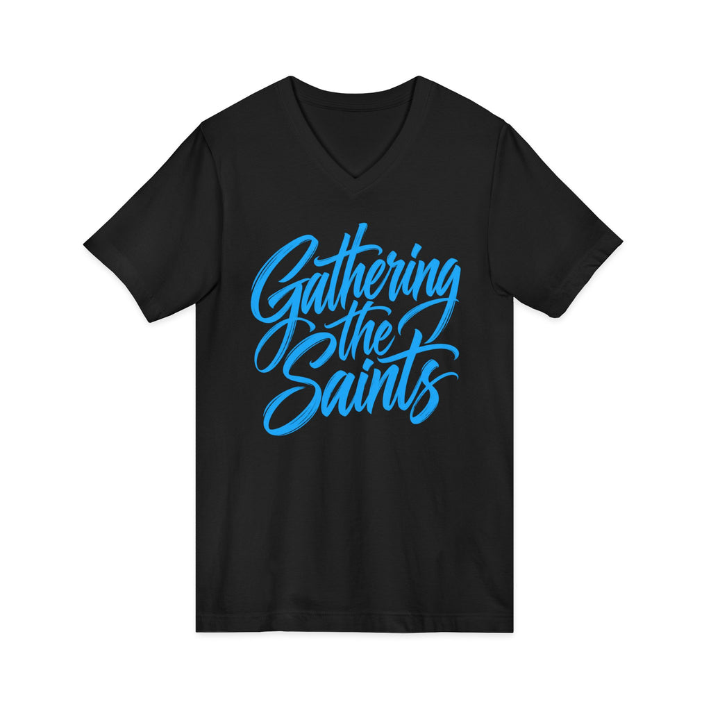 Gathering the Saints V-Neck Tee