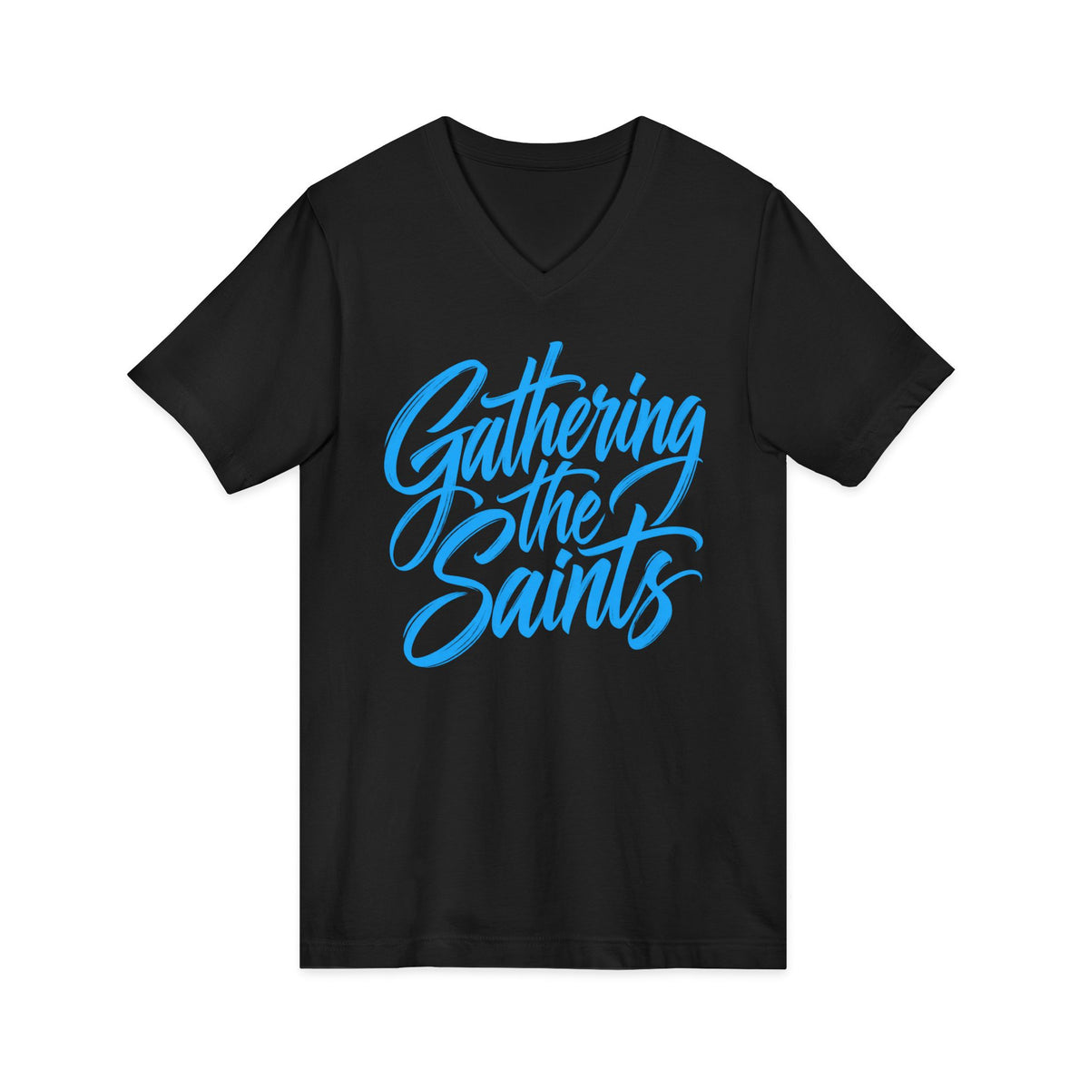 Gathering the Saints V-Neck Tee