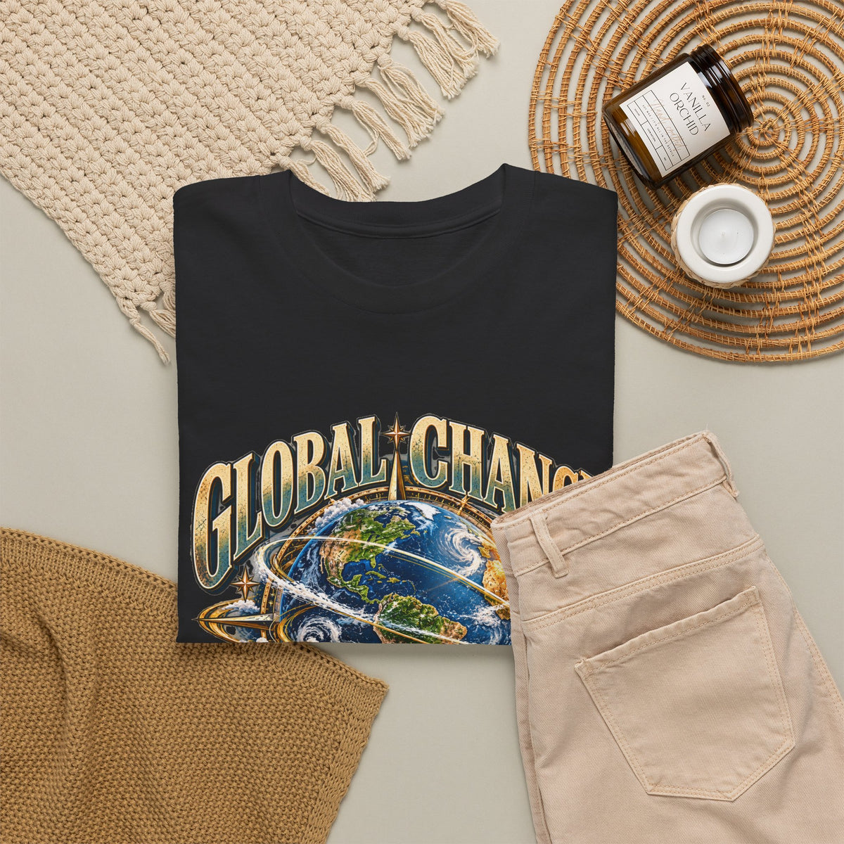 Global Change Begins with Individual Mindset Inspirational T-Shirt