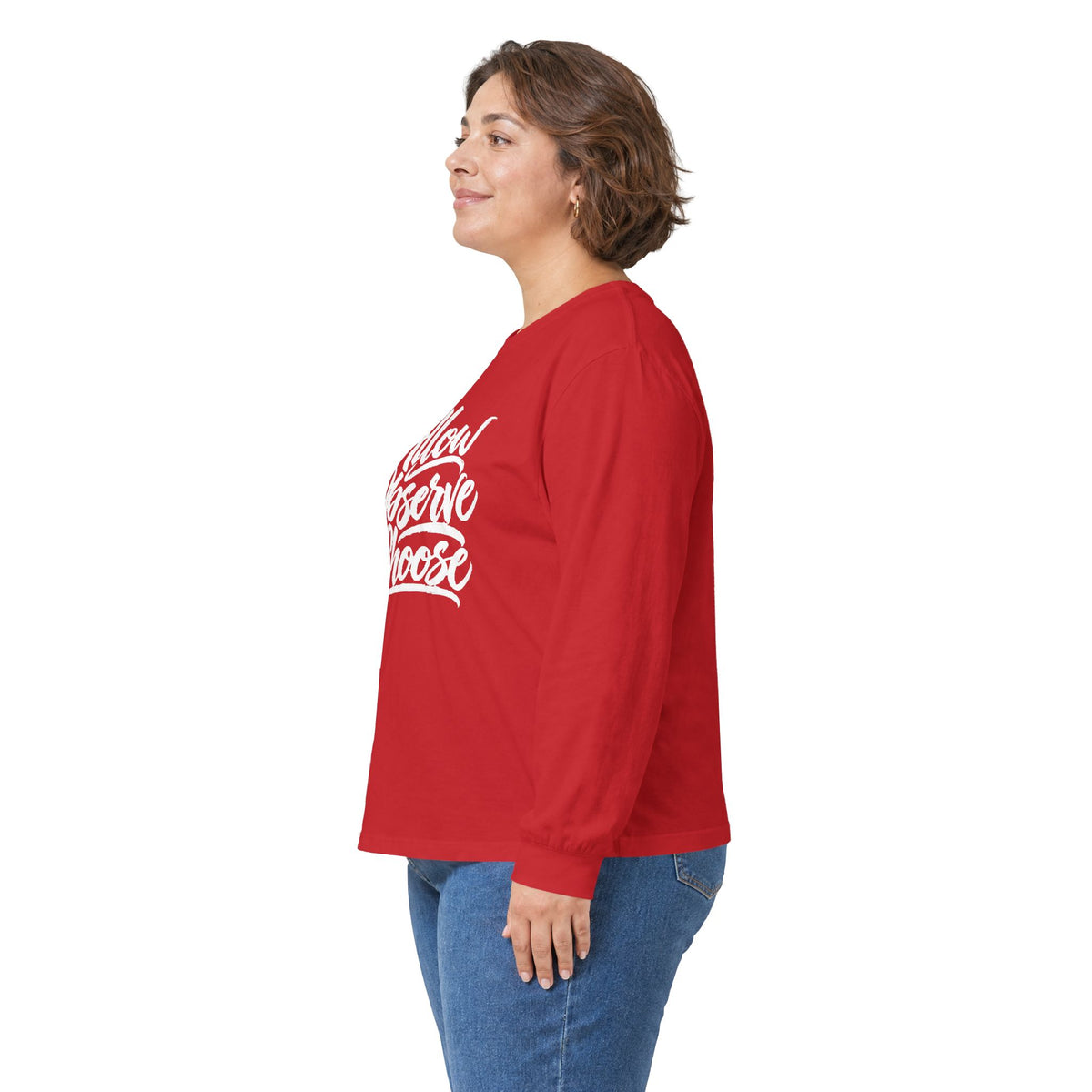 Allow Observe Choose Long Sleeve Tee