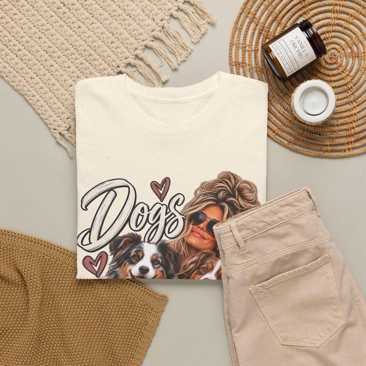 Dogs Over Dudes Dog Lover T-Shirt