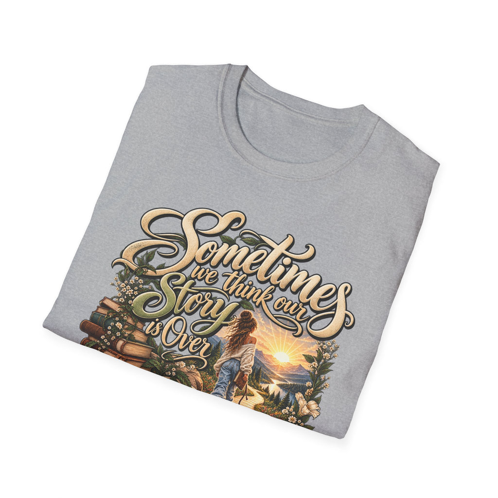 Sometimes You Have to Get Lost to Find a New Beginning Inspirational T-Shirt