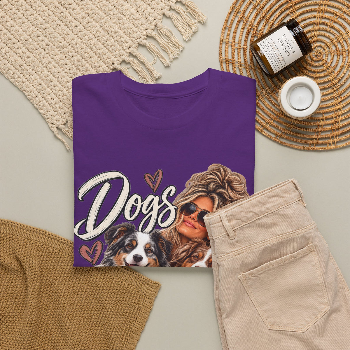Dogs Over Dudes Dog Lover T-Shirt