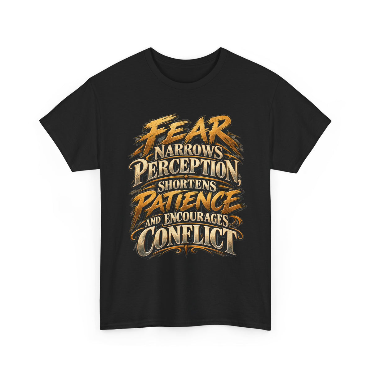 Fear Narrows Perception Graphic Tee