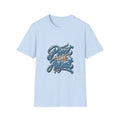 T-Shirt — "Pivot and Adjust" Retro Script Graphic Tee