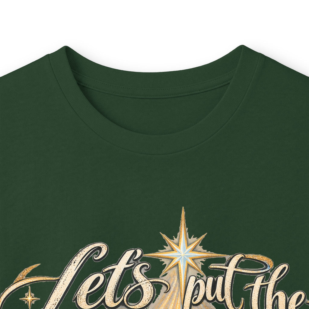 Let's put the Christ back in Christmas Long Sleeve Tee
