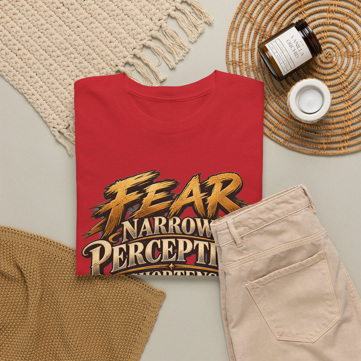 Fear Narrows Perception Graphic Tee
