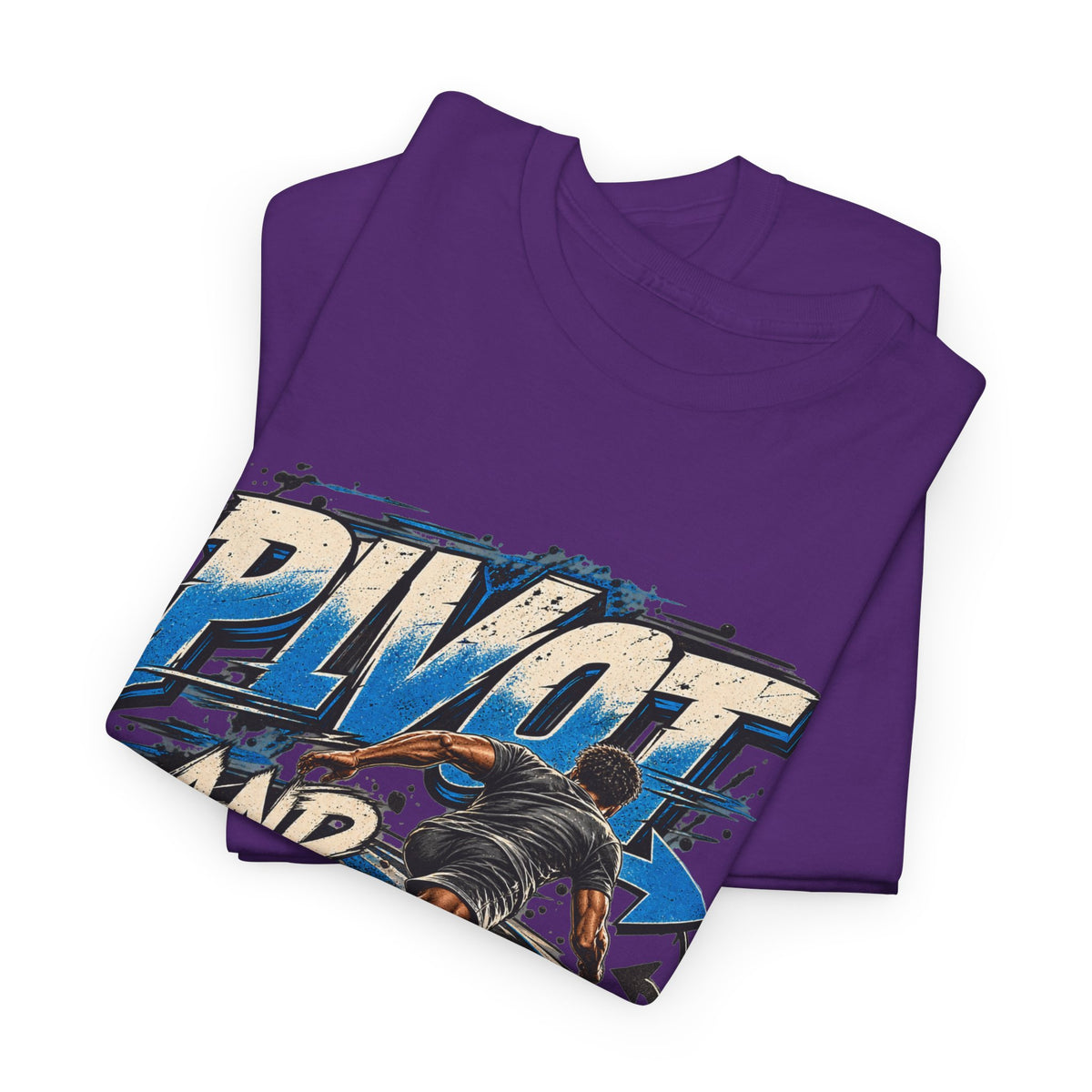 Pivot and Adjust Motivational Graphic T-Shirt