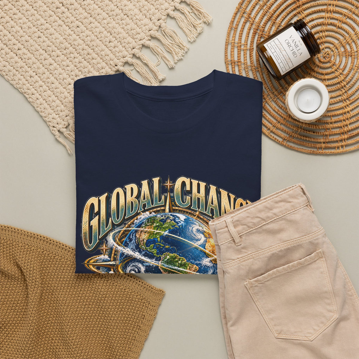 Global Change Begins with Individual Mindset Inspirational T-Shirt