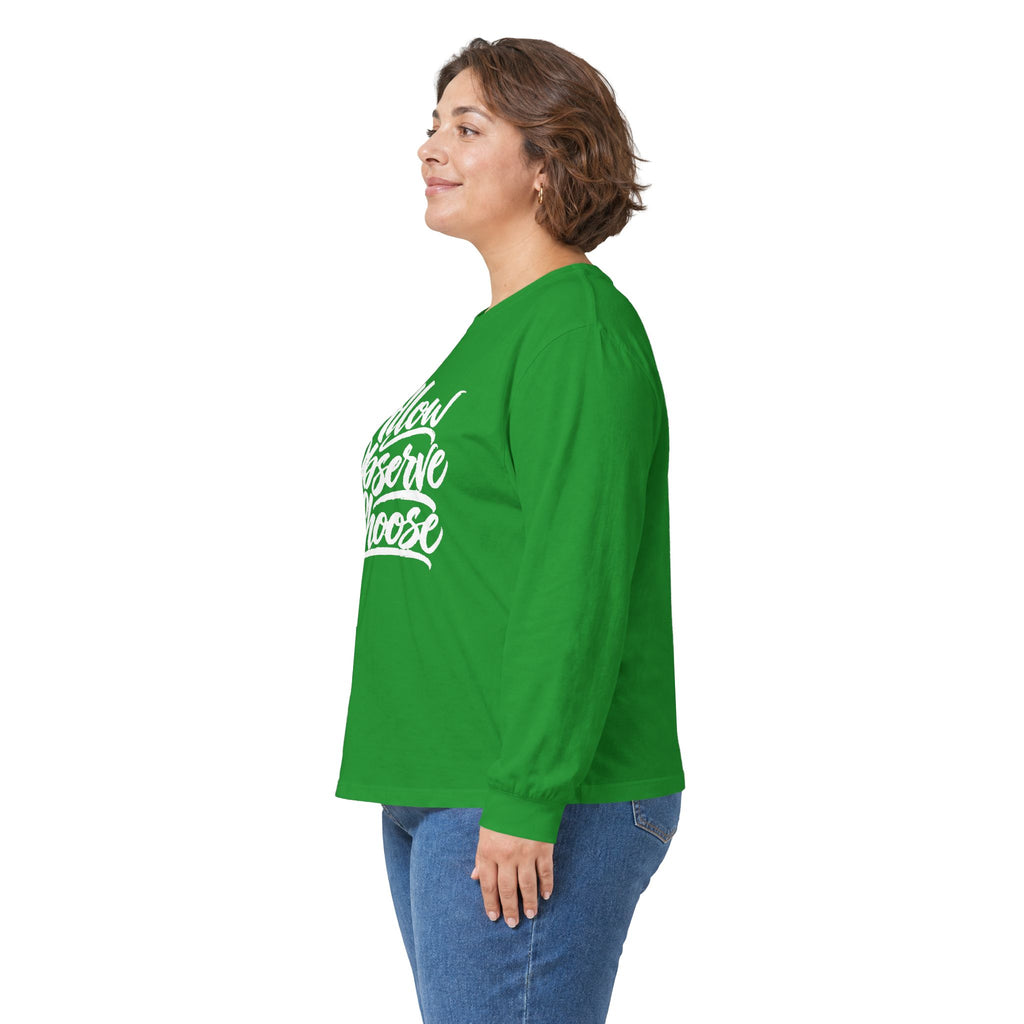 Allow Observe Choose Long Sleeve Tee
