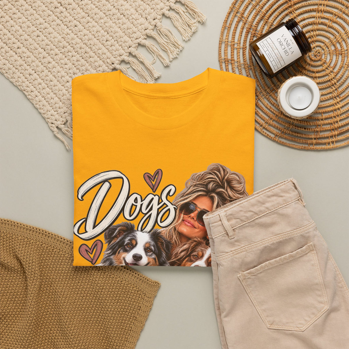 Dogs Over Dudes Dog Lover T-Shirt